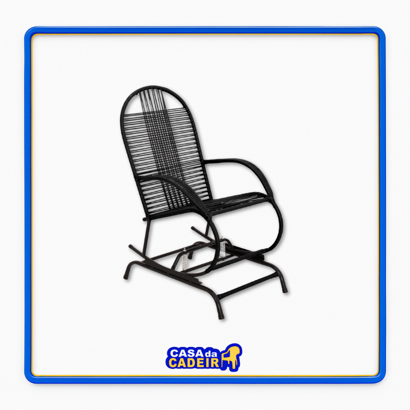 Cadeira de Balanço Fibra Tradicional - Casa da Cadeira